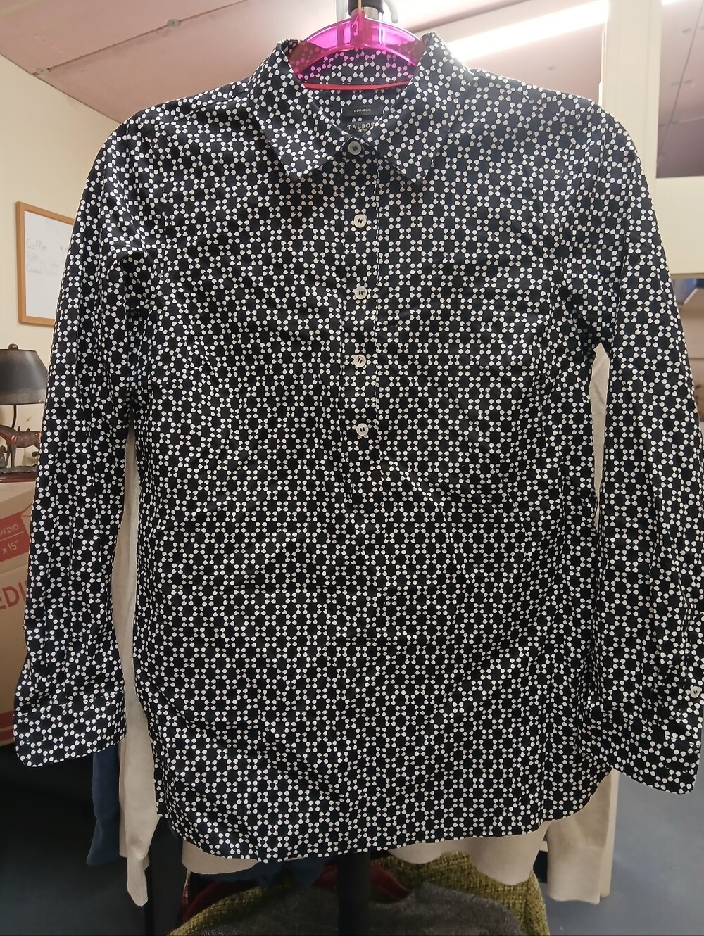 Talbots Non Iron Shirt Top